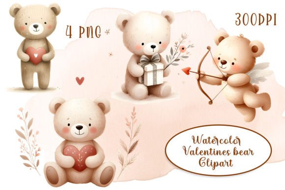 Download Watercolor Cute Baby Bear Clipart - Bear clipart Collection