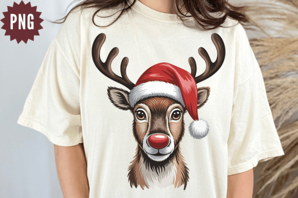 Download Hand-painted Christmas Reindeer PNG - Reindeer Collection