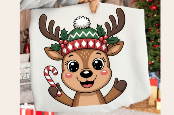 Download Matching Reindeer Christmas PNG Design - Reindeer Collection